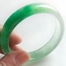 Натуральный нефрит класса ледяной зеленый браслет зеленый нефритовый браслет Бирма нефрит браслет для женщин Подарки, Прямая поставка