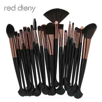 

Pro 20 PCS Makeup Brushes Tools Set Foundation Powder Bulsh Eyeshadow Eyeliner Lip Shell Make Up Brush Cosmetic Maquiagem Tools