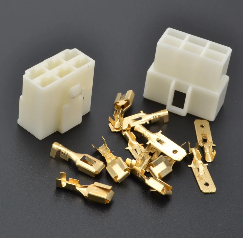 63mmCarConnector6P63MaleFemaleElectricalPlugSocketfor