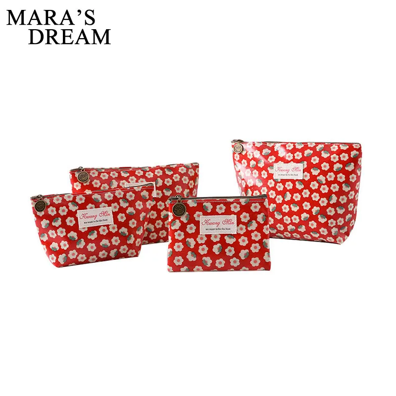 

Mara's Dream New Women Makeup bag Cosmetic bag Case Make Up Organizer Toiletry Storage Travel Wash pouch
