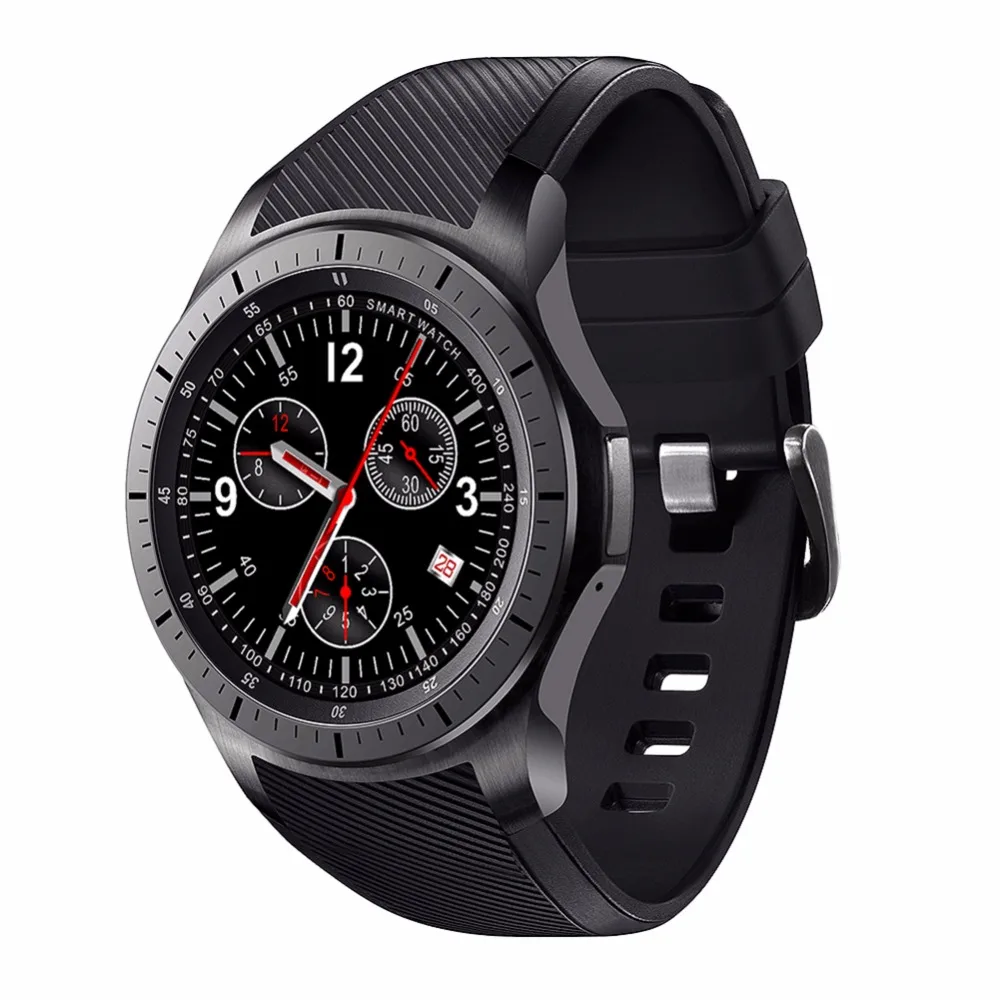 LEMFO LF16 Android 5.1 OS Smart Watch MTK6580 512 + 8 GB Smartwatch Шагомер Сердечного ритма Bluetooth WiFi 3 Г для IOS