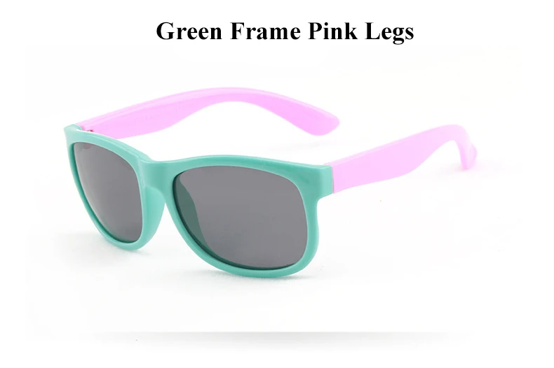 TOP Polarized Silicone Kids Sunglasses Boys Girls Baby Infant Sun Glasses 100% UV400 Eyewear Child Shades Oculos Infantil