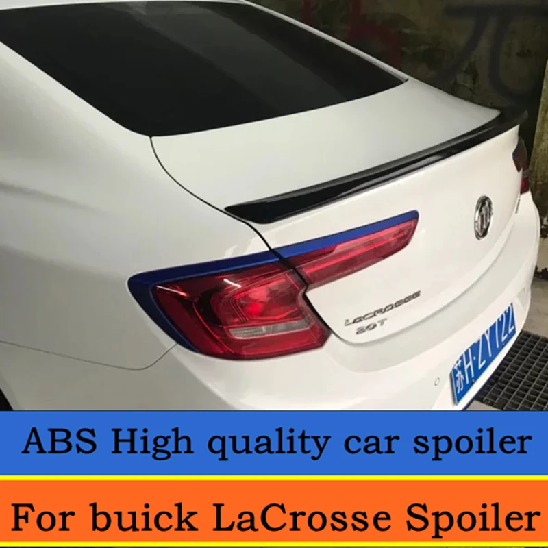 

For buick LaCrosse spoiler 2016 2017 2018 for primer color or black white paint by high quality ABS material LaCrosse