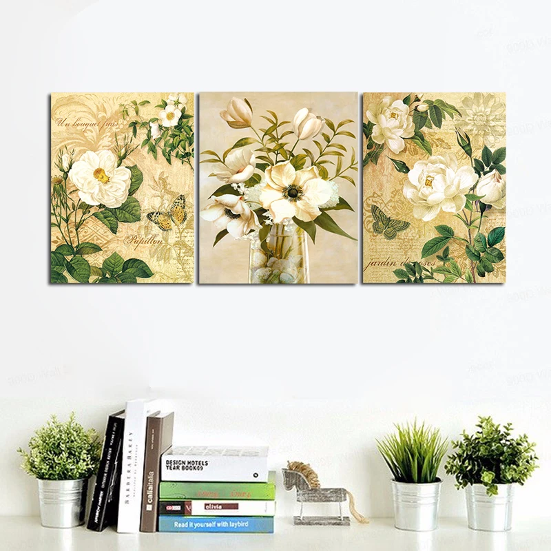 

Modern Canvas Painting Flower Home Decor Paint By Numbers Fashion Wall Decoracion Canvas Art Oil Painting