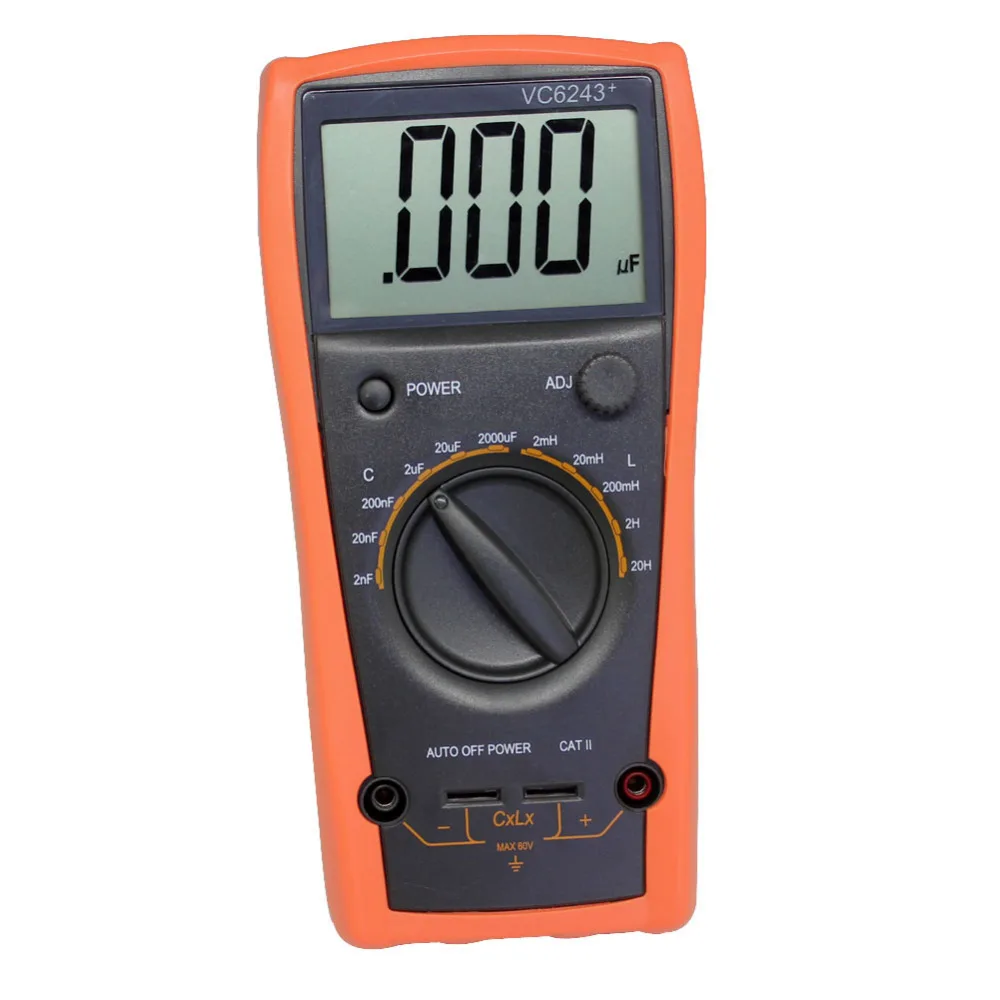 AideTek New 3 1/2 Digital large LCD LC meter 2000uF 20H VC6243 Free Shipping цена AideTek New 3 1/2 Digital large LCD LC meter 2000uF 20H VC6243 Free Shipping цены онлайн
