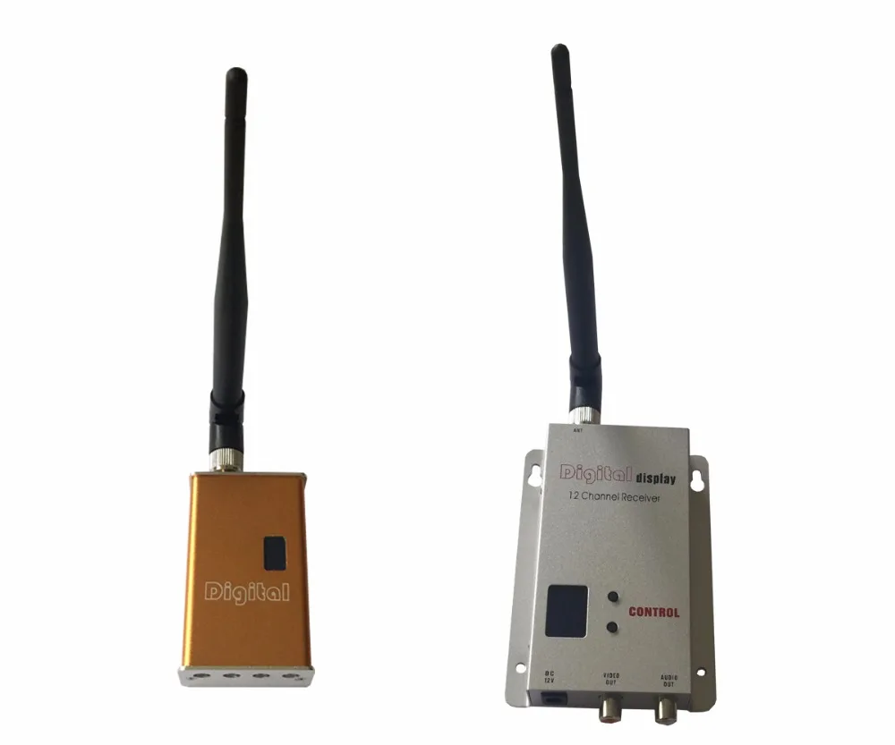 Terbaru 1200 MHz Long Range Video Audio Transmitter dan Receiver 4