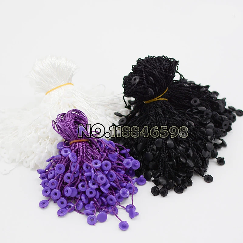 

Free Ship Clothing Tag Rope Buckle Hanging Rope General Fine Grain Wear Hand Tag Line Rope Sling Particle 1000pcs Or So