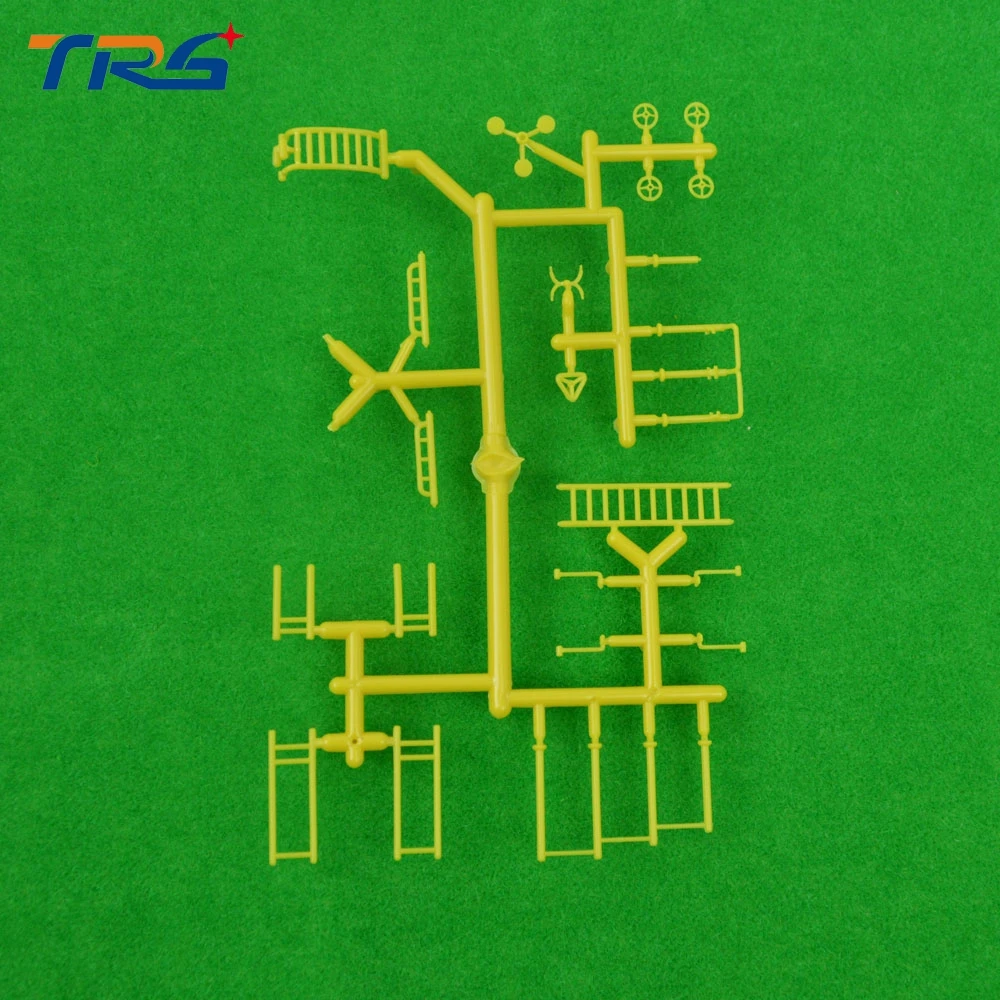 Goedkoop 7 stks set model park fitnessapparatuur diy stadion bouwmaterialen district leisure fitnessapparatuur zand tafel model