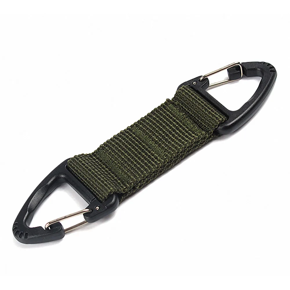 1pc Nylon Plastic Molle bing Belt Clip Climbing Carabiner Buckle