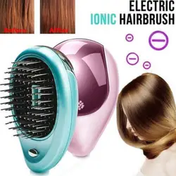 Расческа для волос Волшебная портативная электрическая ионная расческа для волос Takeout Mini ионизация волос щетка расческа для массажа