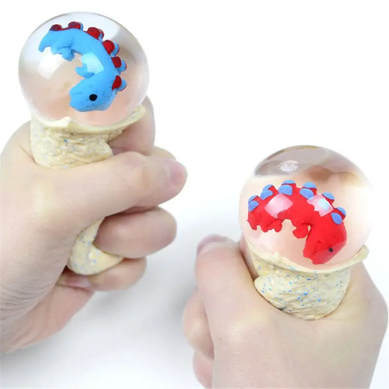 Сюрприз Анти Стресс Виноград Мяч успокаивающий, для сжимания Vent игрушка детская игрушка Яйца динозавра резиновые шары