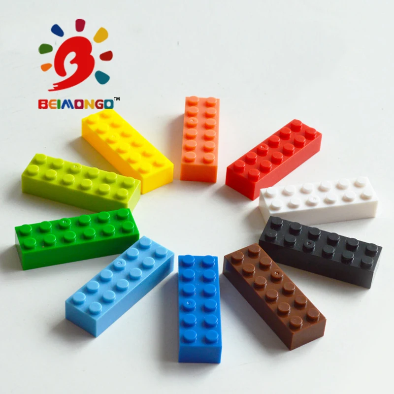 

Free Shipping!BEIMONGO Blocks Brick 2x6 Building Blocks 80PCS Pixel Educational & Intelligent DIY Kids' Toys can be compitabled