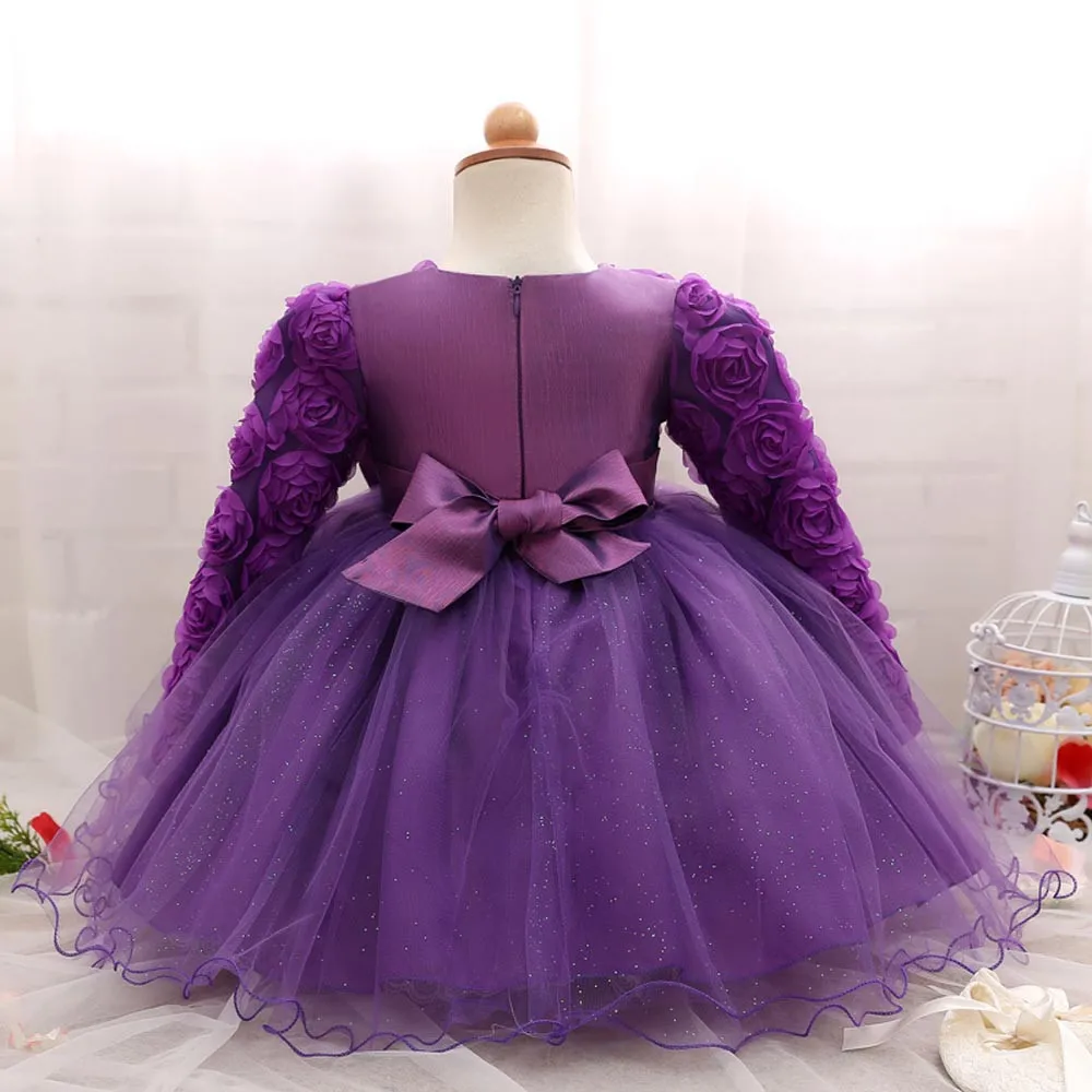 Лидер продаж, платья, коллекция 2018 года, элегантное платье принцессы для маленьких девочек, торжественное праздничное вечерние платье