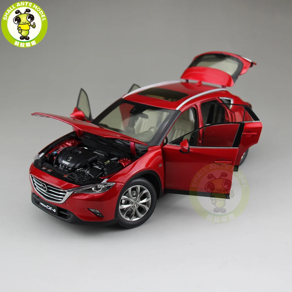 1/18 Mazda CX-4 SUV литая модель автомобиля SUV модель игрушки мальчик девочка Коллекция подарков красный