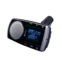 1,4 "OLED Экран Дисплей Bluetooth Car Kit Зарядное устройство fm-передатчик MP3 радио USB Зарядное устройство и AUX комплект с удаленным Управление