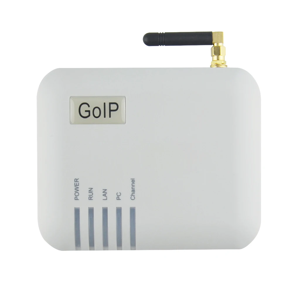 VOIP шлюз GoIP-1 VoIP шлюз повторная передача GSM идентификатор звонящего на VoIP терминал