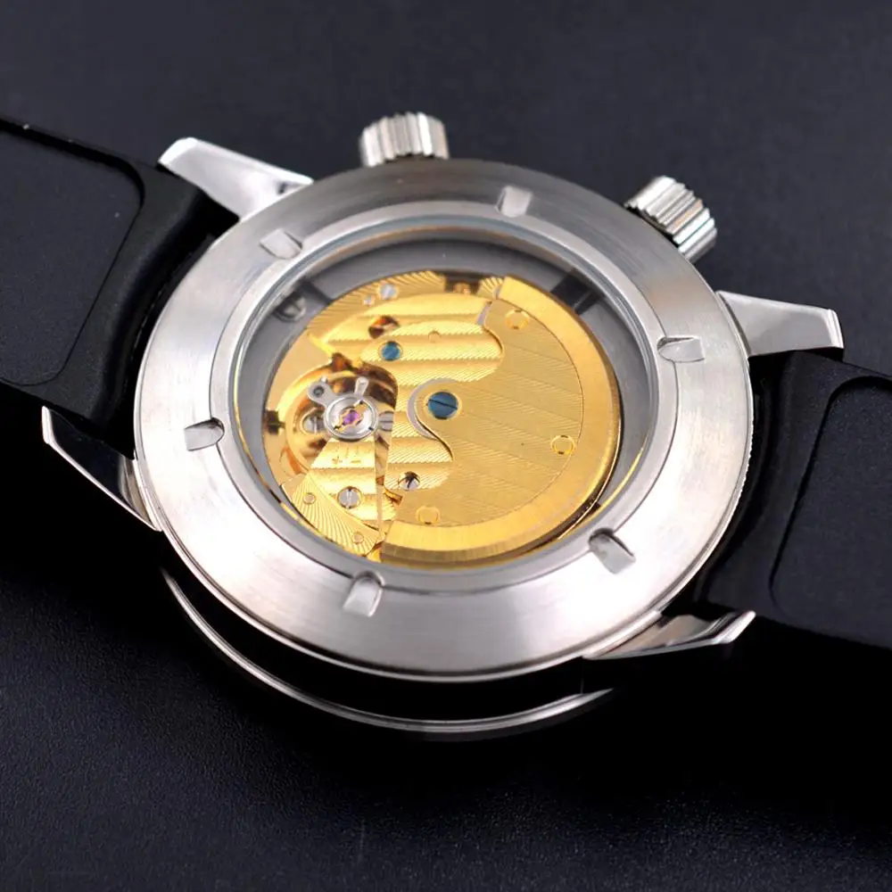 Corgeut часы мужские Топ бренд Роскошные автоматические механические мужские часы повседневные спортивные часы мужские наручные часы Relogio Masculino
