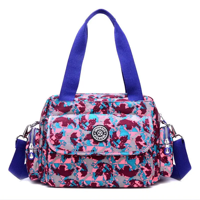 Новые нейлоновые водонепроницаемые женские сумки через плечо, модные и повседневные сумки-мессенджеры, роскошные сумки, женские дизайнерские сумки - Цвет: CN003