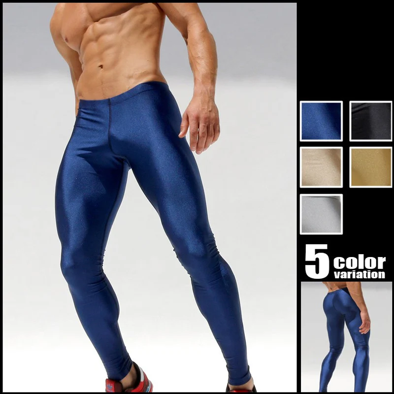 

2018 Men full length pants Low Waist Training Leggings Designed Sweatpants High Stretch Tight Navy Nude Silver grey Gym jeggings