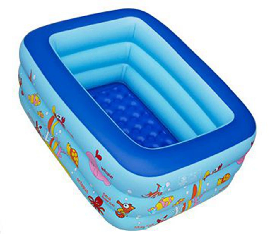 inflatable pool rectangle 3layer cartoon children splashing sand tub portable baby swimming pool kid bathtub 160x120x60cm in underwear from mother kids on - Rectangle Inflatable Pool inflatable pool rectangle 3layer cartoon children splashing sand tub portable baby swimming pool kid bathtub 160x120x60cm in underwear from mother kids on - Rectangle Inflatable Pool