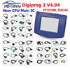 Горячая Распродажа Бесплатная доставка DHL Digiprog 3 v4.94 OBD ST01 ST04 DIGIPROG III программатор одометра Digiprog3 инструмент для коррекции пробега ► Фото 1/6