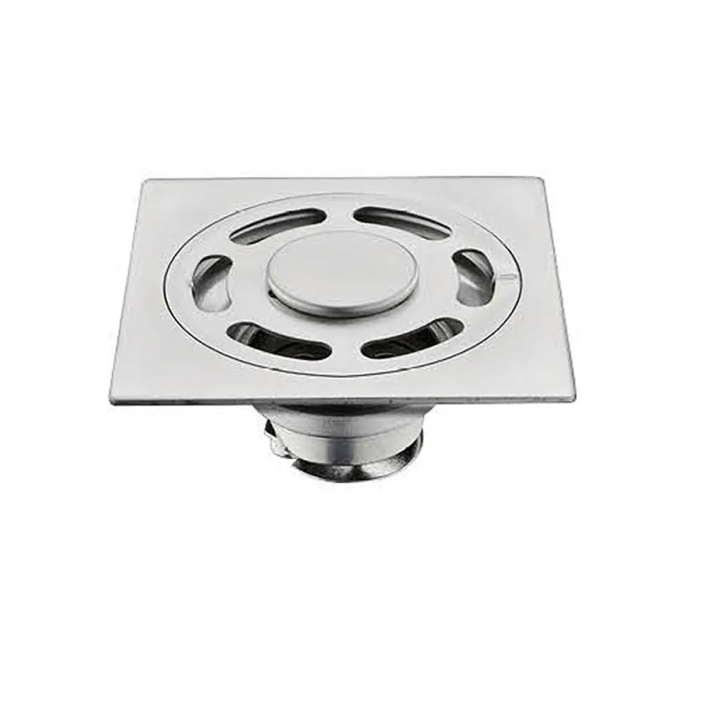 

AZOS SUS304 stainless steel Shallow water seal floor drain washing machine Fast drainage Deodorant/Fast drainage 100*100mm Recta