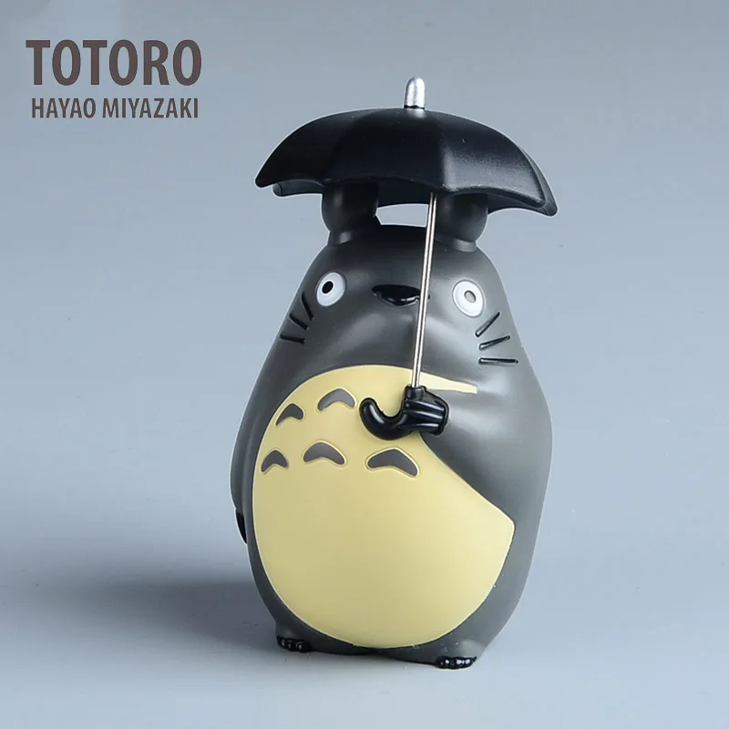 

Japan Anime My Neighbor TOTORO 8cm Action Figure Kids Doll Studio Ghibli Miyazaki Hayao Home Decoration Toys for Children Gift
