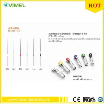 

6Boxes Woodpecker Original NITI Endo U-FILE Tip Used for Root Cleaning