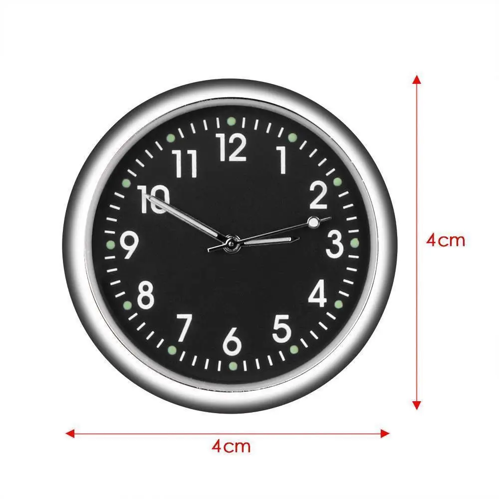 1Pcs Mini Luminous Car Auto Air Vent Stick-On Clock Interior Quartz Analog Watch Gift Car Styling For Toyota Nissan Honda Ford 1Pcs Mini Luminous Car Auto Air Vent Stick-On Clock Interior Quartz Analog Watch Gift Car Styling For Toyota Nissan Honda Ford