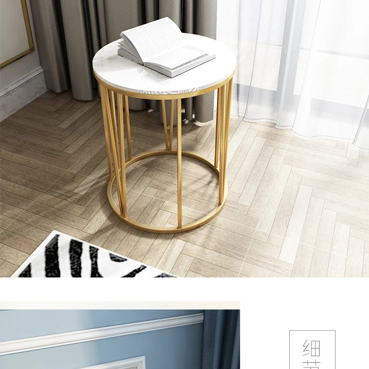 Луи Мода журнальные столы нордический мрамор простой современный маленькая квартира гостиная творческий Железный искусство