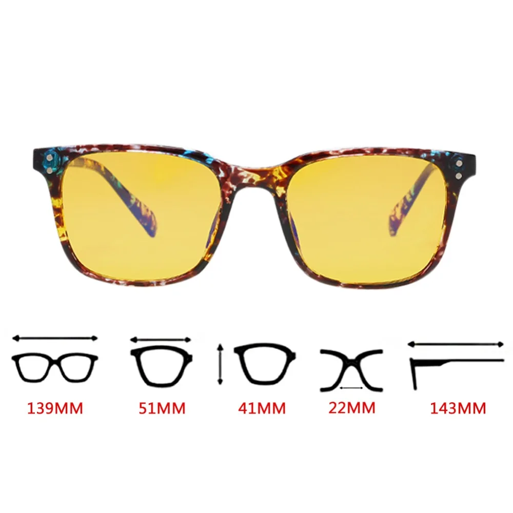 Anti Blue Light Glasses UV Protection Eyewear Computer Game Eyeglasses