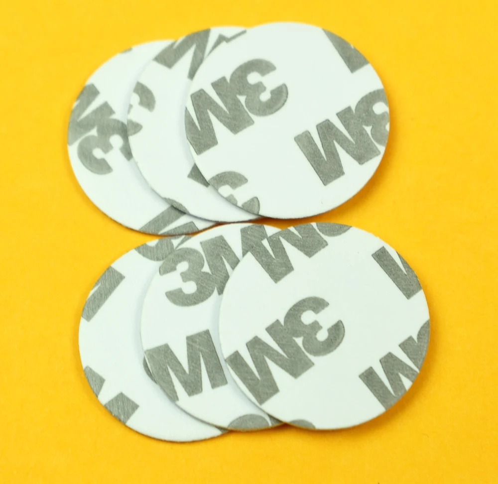 1000 шт. 13.56 мГц меток nfc MF 1 К S50 f08 ISO14443A смарт-nfc Монета карты диаметром 25 мм с 3 м клей Стикеры