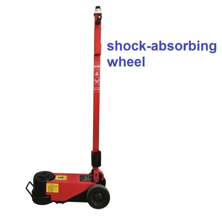 80Ton Air floor hydraulic jack for truck auto repairing tyre tire wheel lifting pneumatic jack stand supporting shock-absorbing 