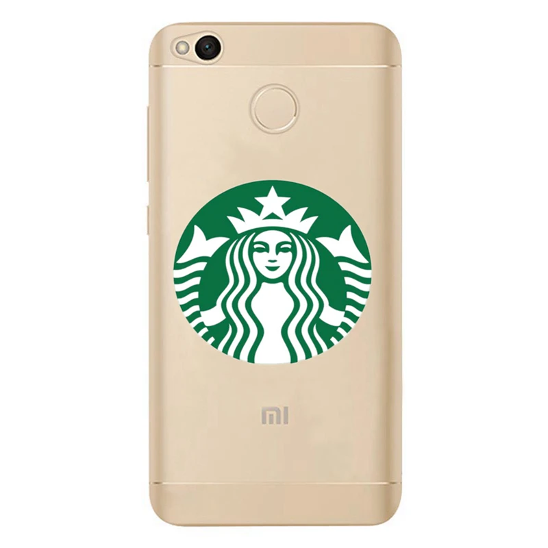 Funda For Xiaomi Redmi 4X Note 4 4A 3 Cute Starbuck Soft TPU Cover For Xiaomi Mi A1 Note 4 Pro Case Original Coque Case D302
