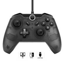 USB проводной контроллер геймпад для консоли Pro, игровой джойстик для nintendo, джойстик для переключения, для пк, Windows с кабелем 2,2 м