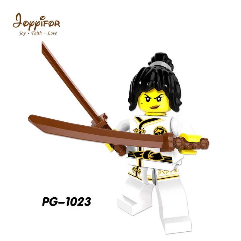 Joyiformaster wu Emmet Garmadon swordsman милый медвежонок строительный блок фильм Персонаж набор