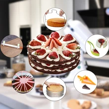 Двойная проволока из нержавеющей стали резак для торта Форма-слайсер инструмент для торта кухонная выпечка торт DIY аксессуары Y1007 B