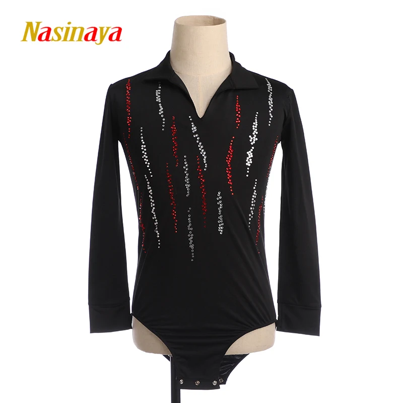

Nasinaya Boys Man Figure Skating Performance Clothing Customized Competition Ice Skating Leotard Kids Patinaje Gymnastics Dance5