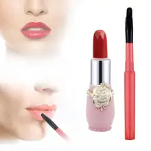 Женская помада увлажняющая палочка долговечная Очаровательная помада плюс набор кистей для губ водостойкая Сексуальная долговечная цветная красота