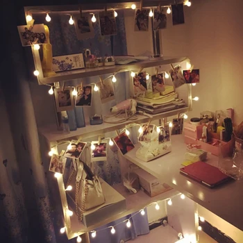 

Battery Operated Led String Light 5M 50 Balls Waterproof Flash Decoration Lamp for Holiday Christmas Wedding Party Festival