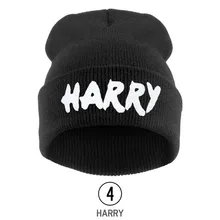 Happy letter зимняя модная шапочка в стиле хип-хоп Homies вязаные шапки для мужчин и женщин кепки шлепанцы спортивный головной убор открытый