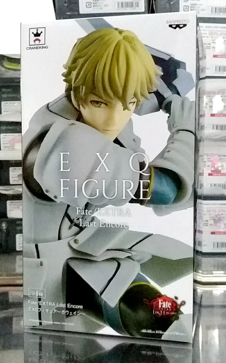 Японское аниме "Fate/EXTRA последний Encore" Оригинал Banpresto EXQ Коллекционная Фигурка-Gawain
