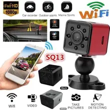 SQ13 4 gb Card + Wi-fi Mini Câmera HD DVR 1080 p Night Vision Gravador de Vídeo Camcorder