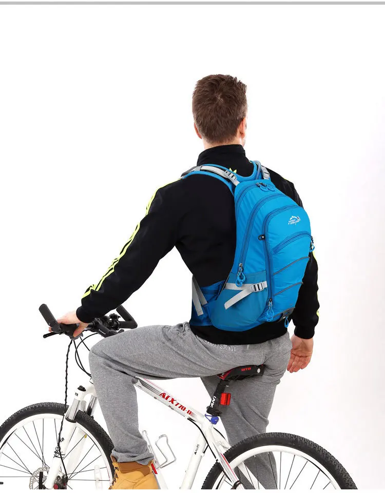 Perfect Bicycle Bag Cross Country Hiking Camping Traveling Backpack Waterproof Ultralight Reflective mtb Bike Bicycle Riding Cycling Bag 28