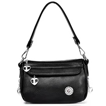 2016 Fashion Echtes Leder Frauen Crossbody-tasche Rindsleder Handtaschen Big Tote Hohe Qualität frauen Messenger Bags Umhängetasche