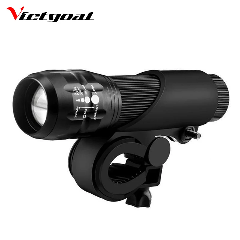 

VICTGOAL Bike Light Flashlight For Bicycle Running Lights Waterproof MTB Bicycle Lamp Head Light Night Cycling Bike Accessories