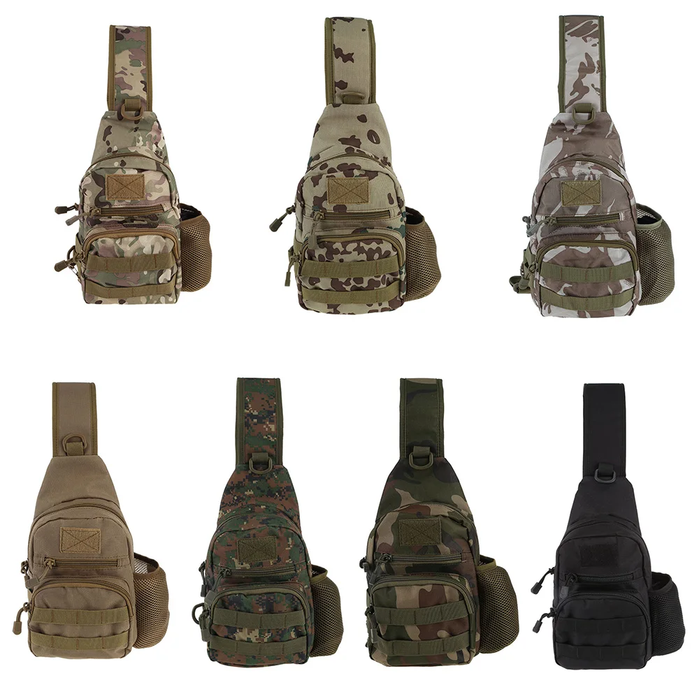 Multi functional Outdoor Sports Bag Mallitary Tactical Bags Camo Molle