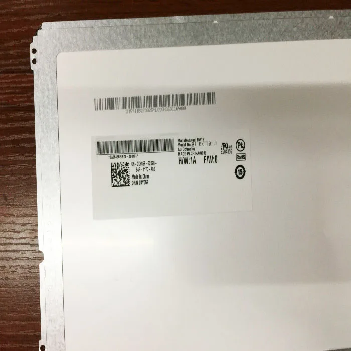 

Laptop matrix For AU OPTRONICS B116XTT01.1 TABLET LCD Screen with TOUCH For Dell DP/N 0RJXPT 11.6 WXGA HD 1366X768 eDP 40 Pins