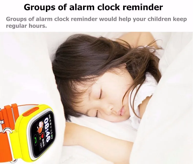 Gps Q90 Детские умные часы для малышей, часы SOS, вызов, gps, Wi-Fi, трекер местоположения, Детские Безопасные умные часы с защитой от потери
