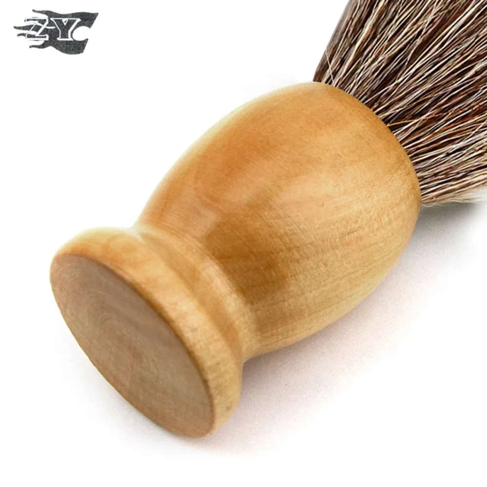 4 horse hair shaving brush